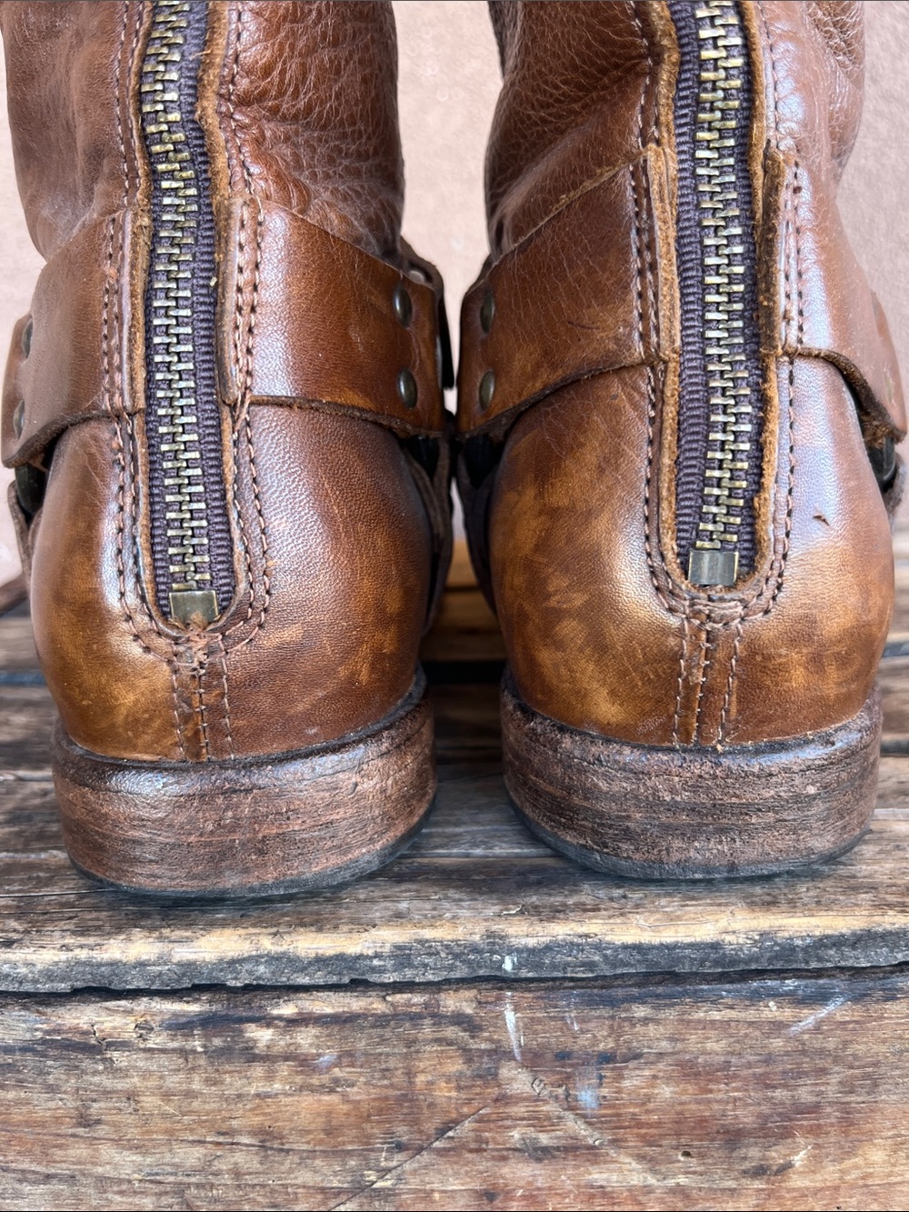 Frye Phillip harness tall boots - Picture 4 of 13